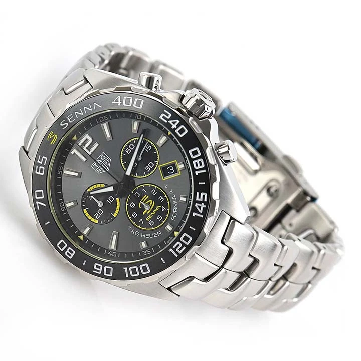 TAG HEUER FORMULA 1 X SENNA Quartz Chronograph - Diameter 43 mm CAZ101AF.BA0637 - Image 5
