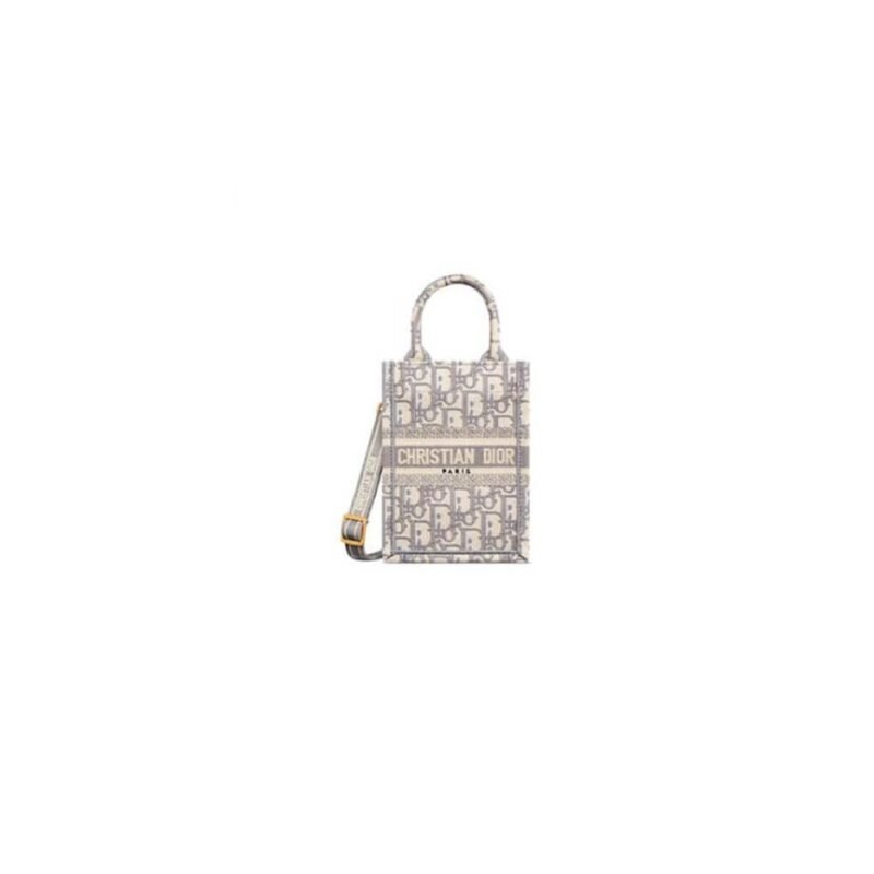 Mini Vertical Dior Book Tote