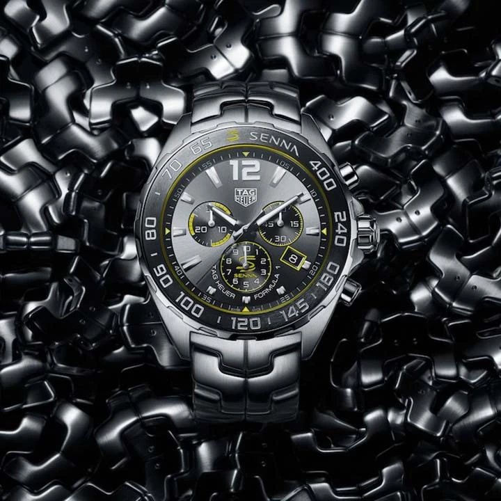 TAG HEUER FORMULA 1 X SENNA Quartz Chronograph - Diameter 43 mm CAZ101AF.BA0637 - Image 9