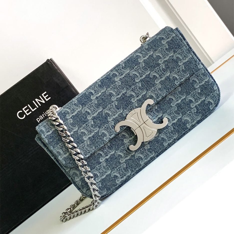 CELINE CHAIN SHOULDER BAG CLAUDE - Image 2