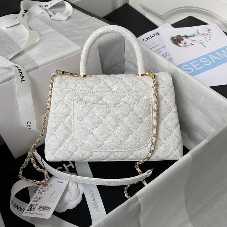 CHANEL Coco Handle Bag Small - Image 3