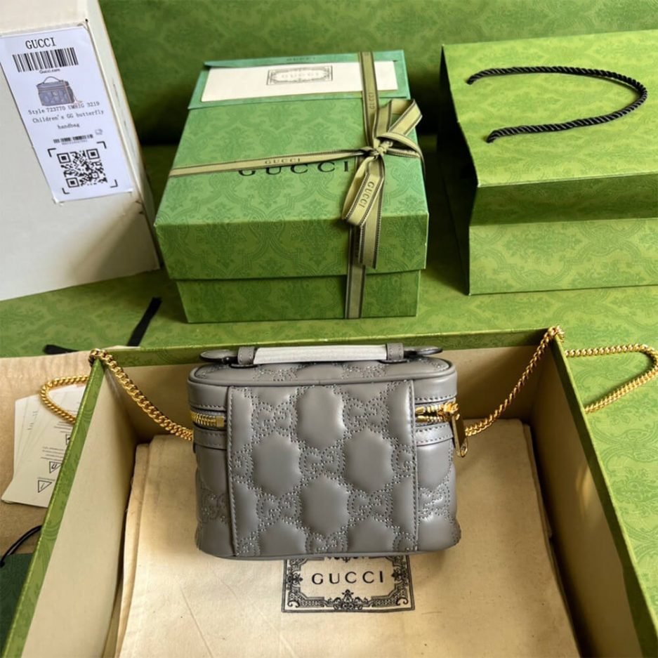 GG Matelass?? top handle mini bag - Image 3