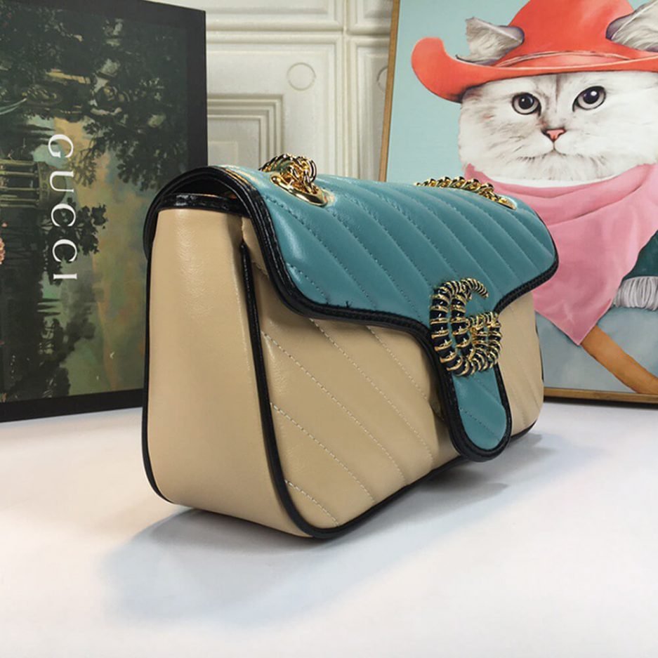 GG Marmont small matelasse shoulder bag - Image 3