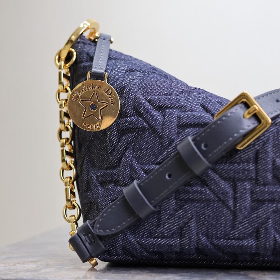 Diorstar Hobo Bag with Chain - Image 6