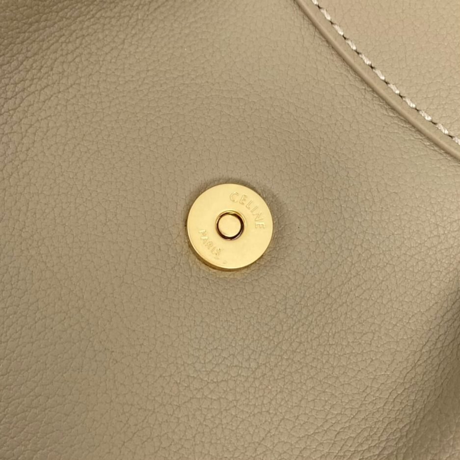 CELINE Medium POLLY bag in soft calfskin - Image 6