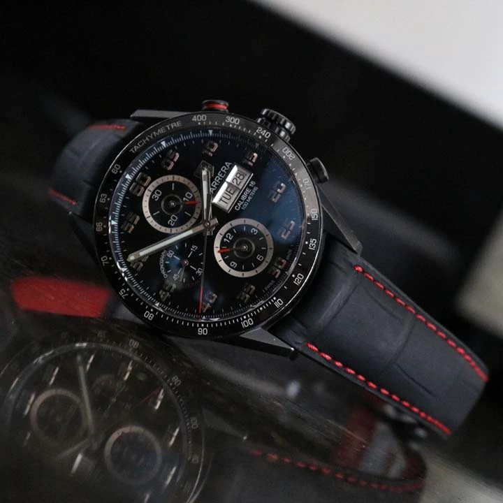 TAG HEUER CARRERA Automatic Chronograph - Diameter 43 mm CV2A81.FC6237 - Image 3