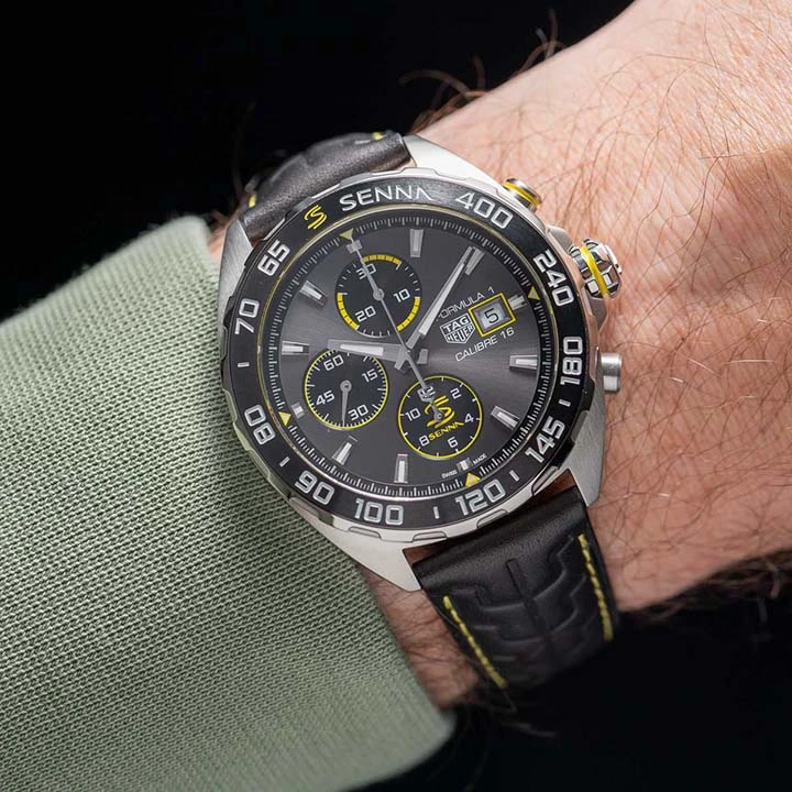 TAG HEUER FORMULA 1 X SENNA Automatic Chronograph - Diameter 44 mm CAZ201B.FC6487 - Image 9