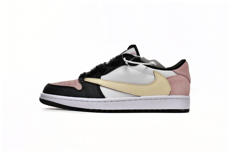 PK God Batch Travis Scott x Air Jordan 1 Low Black Red DM7866-066