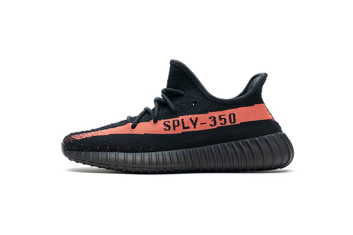 PK God Batch adidas Yeezy Boost 350 V2 Core Black Red BY9612