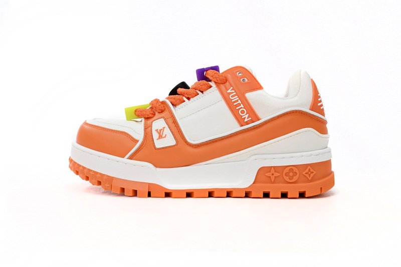 PK God Batch LOUIS VUITTON Black White Orange 1AB8SZ