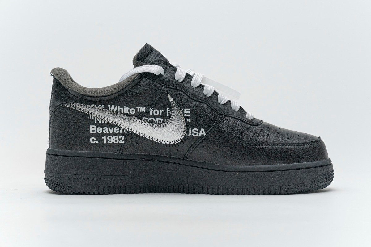 PK God Batch Nike Air Force 1 '07 Virgil x MoMA (With Socks) AV5210-001 - Image 2