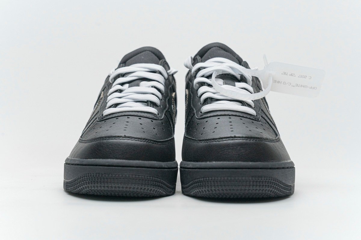 PK God Batch Nike Air Force 1 '07 Virgil x MoMA (With Socks) AV5210-001 - Image 3