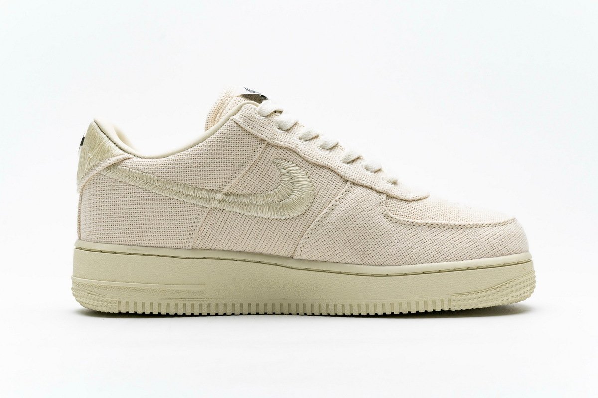 LJR Batch Nike Air Force 1 Low Stussy Fossil CZ9084-200 - Image 2