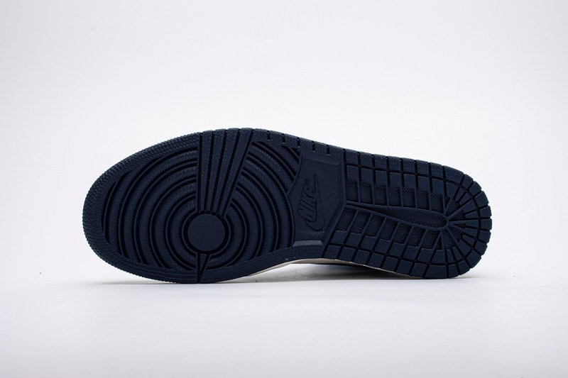 PK God Batch Air Jordan 1 Retro High Obsidian UNC 555088-140 - Image 5