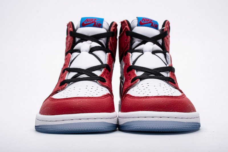 PK God Batch Air Jordan 1 Retro High Spider-Man Origin Story 555088-602 - Image 3