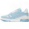 PK God Batch LOUIS VUITTON Trainer Baby Blue 1AAHSJ