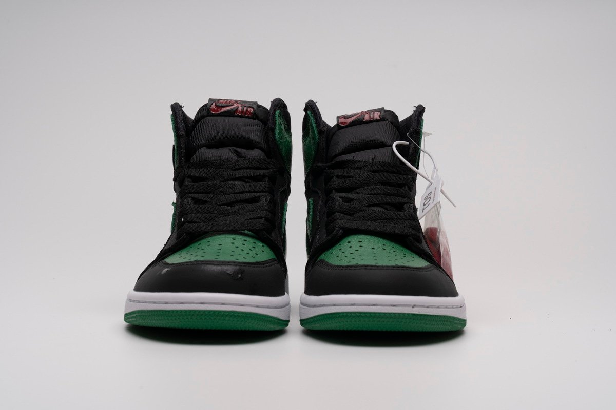 PK God Batch Air Jordan 1 Retro High Pine Green Black 555088-030 - Image 3