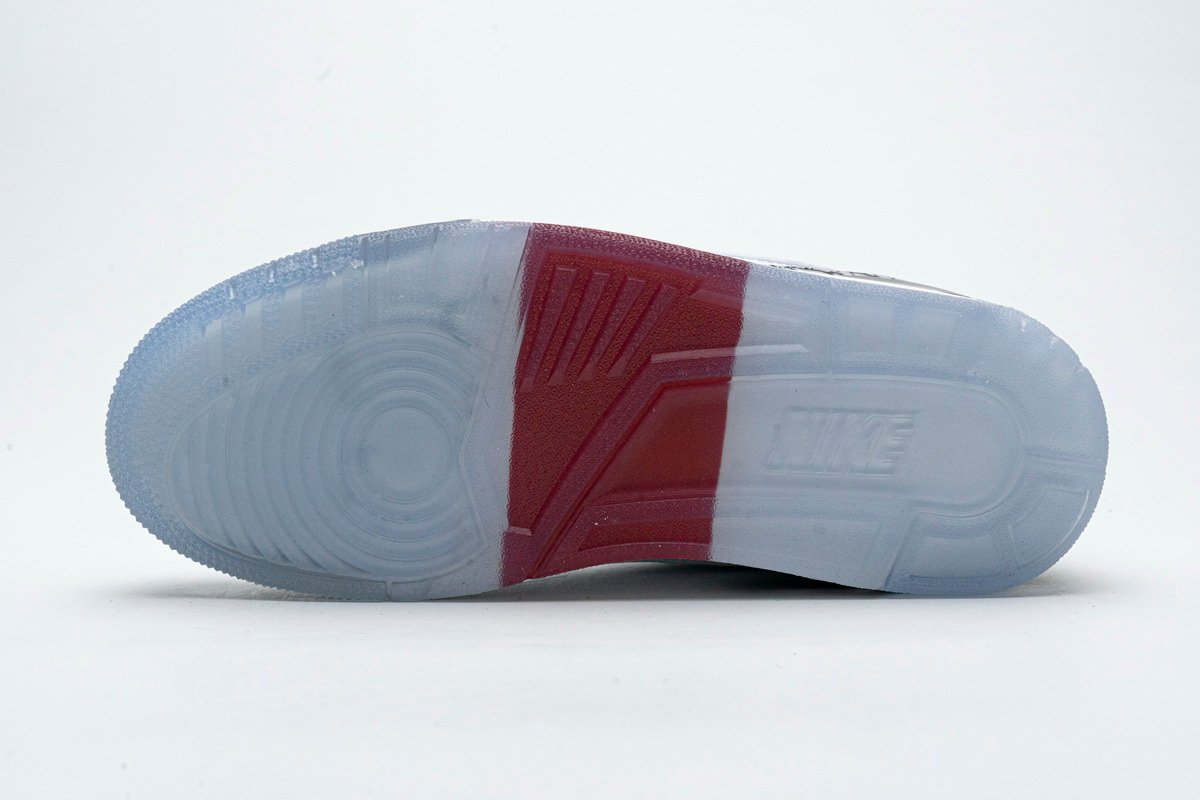 PK God Batch Air Jordan 3 Retro Free Throw Line White Cement 923096-101 - Image 5