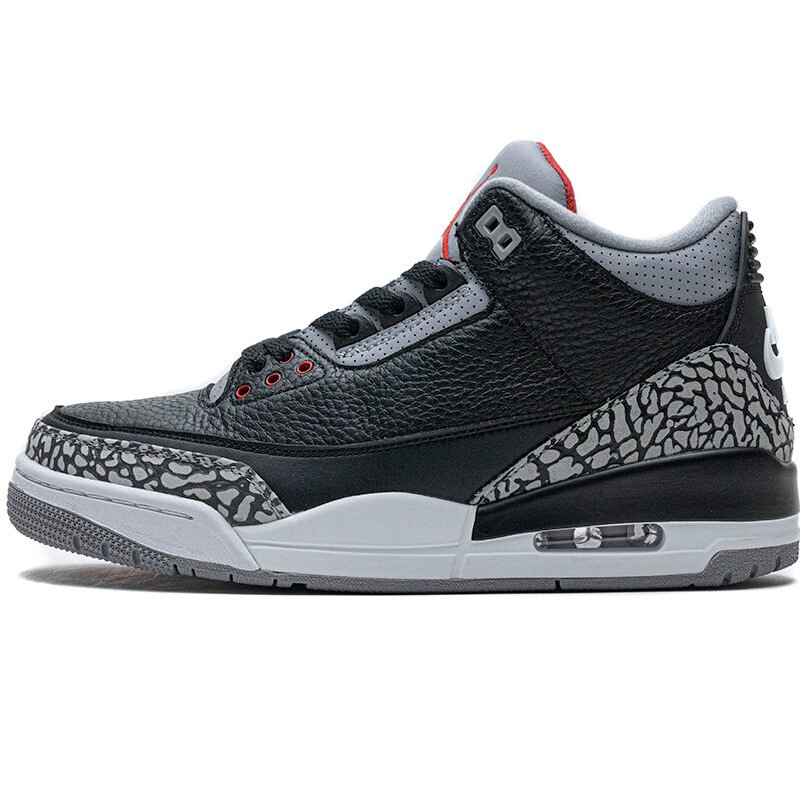 PK God Batch Air Jordan 3 Retro Black Cement 854262-001