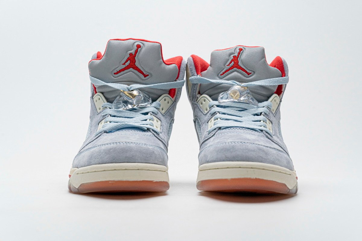 PK God Batch Air Jordan 5 Retro Trophy Room Ice Blue CI1899-400 - Image 3