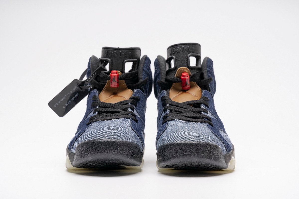 PK God Batch Air Jordan 6 Retro Washed Denim CT5350-401 - Image 3