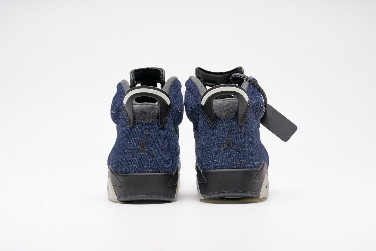PK God Batch Air Jordan 6 Retro Washed Denim CT5350-401 - Image 4