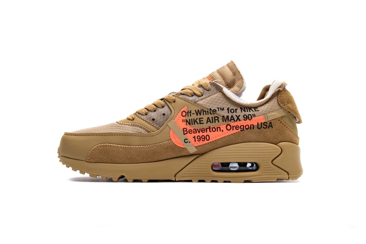 PK God Batch Nike Air Max 90 OFF-WHITE Desert Ore AA7293-200