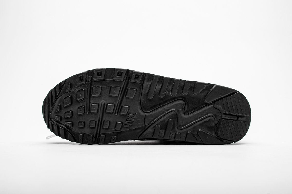 PK God Batch Nike Air Max 90 OFF-WHITE "All Black" AA7293-001 - Image 5