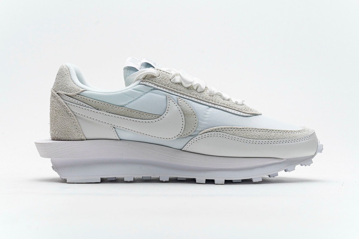 PKstockx Nike LD Waffle Sacai White Nylon BV0073-101 - Image 2