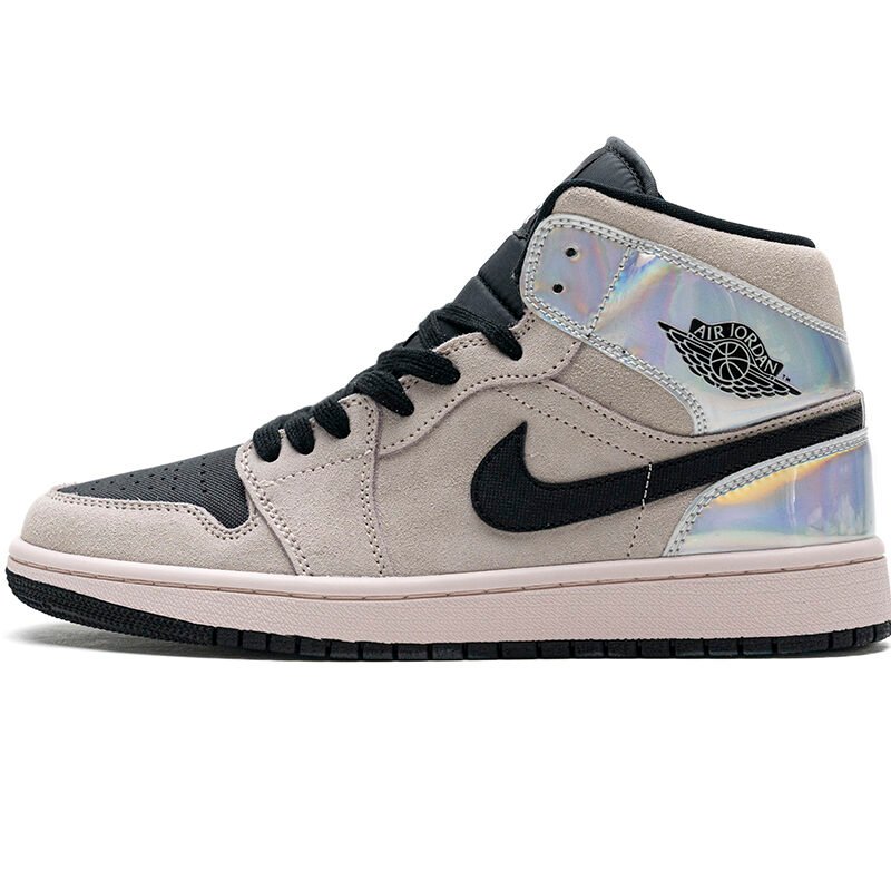 PKstockx Air Jordan 1 Mid Dirty Powder Iridescent (W) BQ6472-602