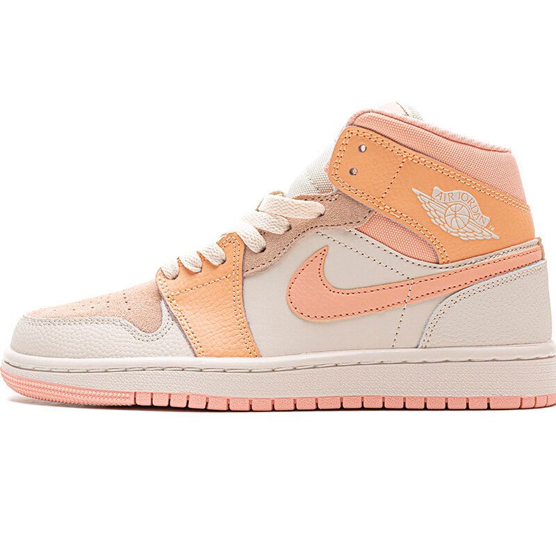 PKstockx Air Jordan 1 Mid Apricot Orange (W) DH4270-800