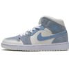 PKstockx Air Jordan 1 Mid Mixed Textures Blue DA4666-100