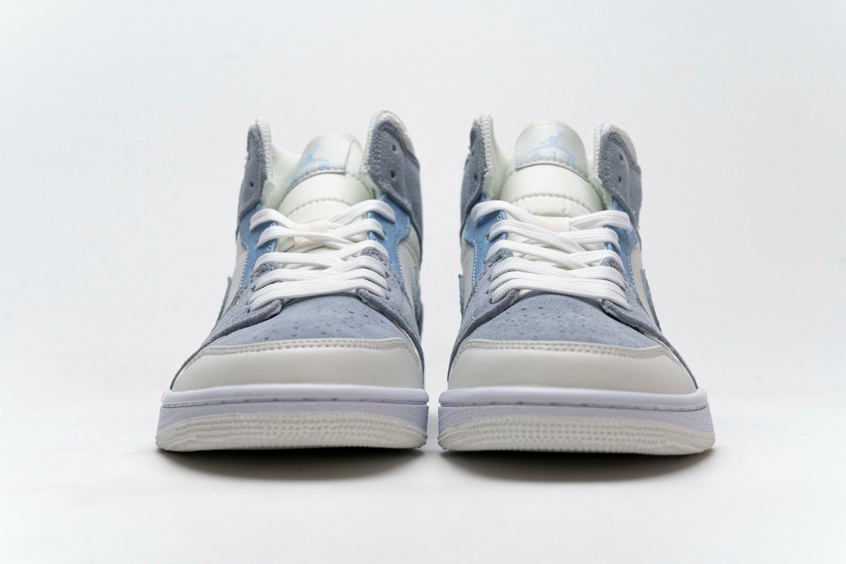 PKstockx Air Jordan 1 Mid Mixed Textures Blue DA4666-100 - Image 3
