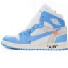 PK God Batch Air Jordan 1 Retro High Off-White University Blue AQ0818-148