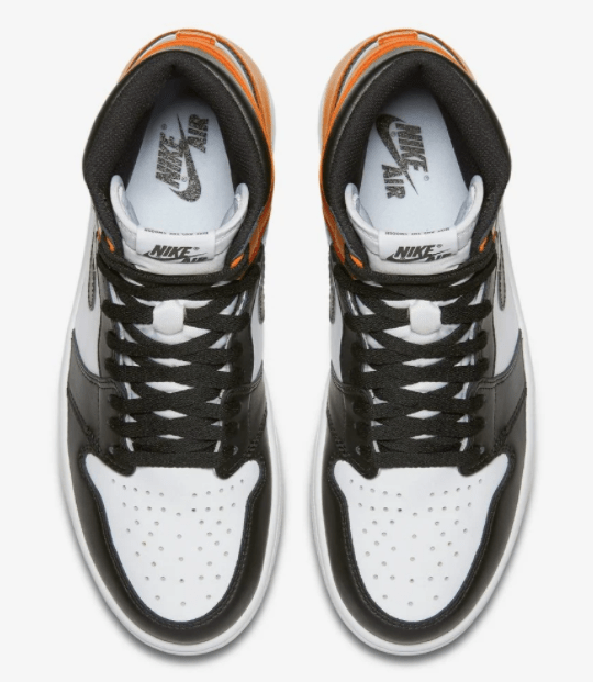 LJR Batch Air Jordan 1 Retro High Electro Orange 555088-180 - Image 4