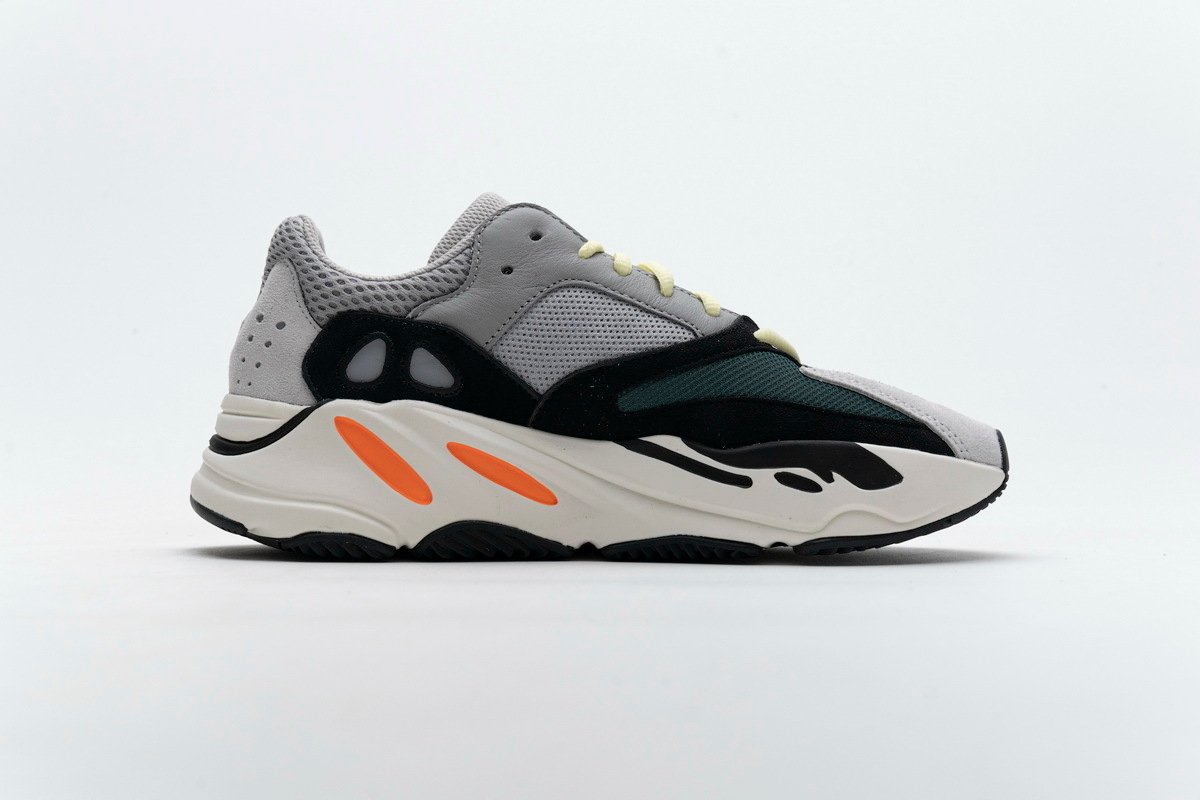 (For children )PK God Batch adidas Yeezy Boost 700 Wave Runner Solid Grey B75571 - Image 2