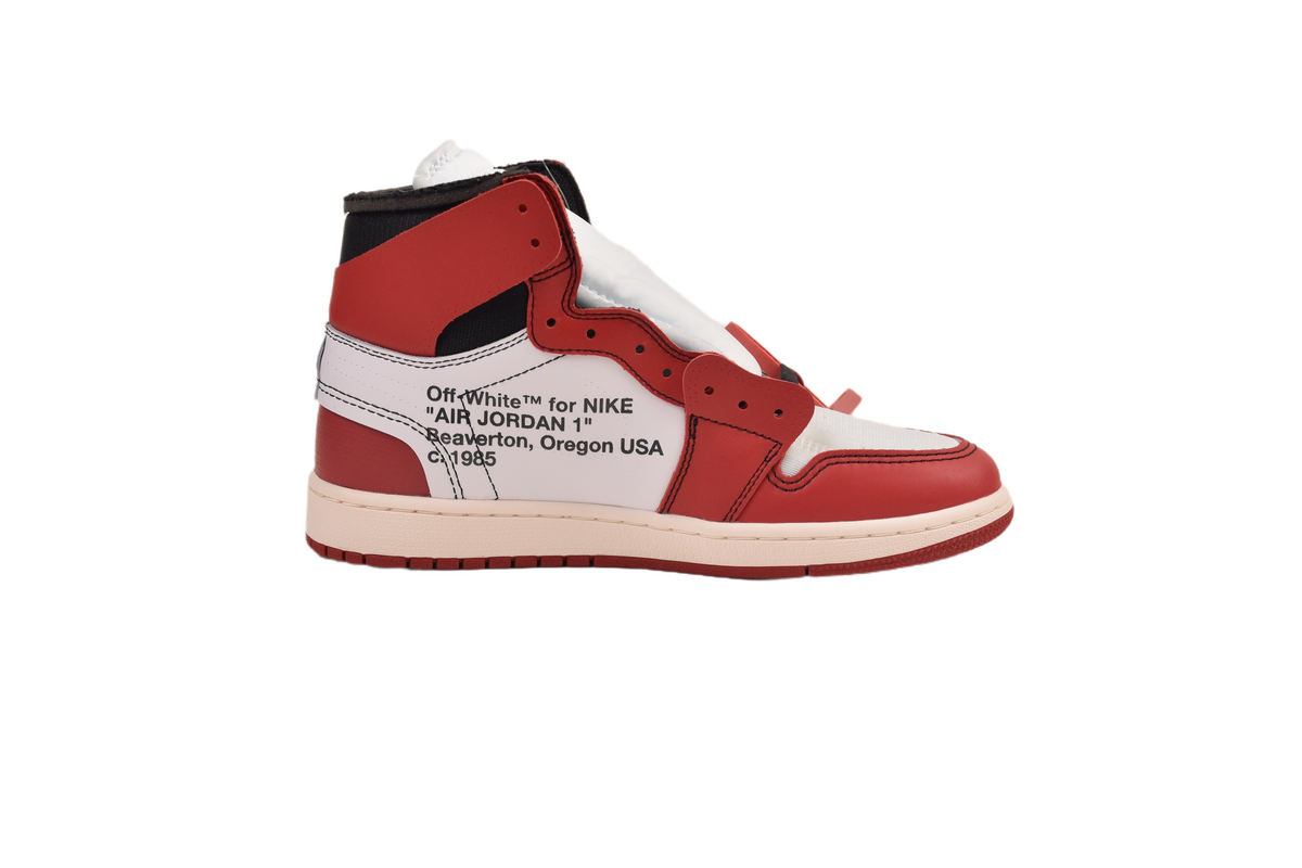 PK God Batch Air Jordan 1 Retro High Off-White Chicago AA3834-101 - Image 2