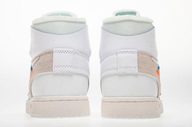 PK God Batch Air Jordan 1 Retro High Off-White White AQ0818-100 - Image 4