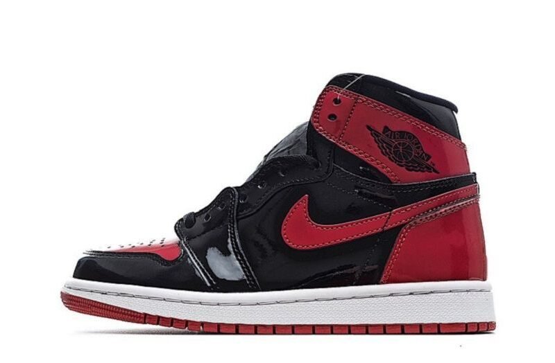 LJR Batch Air Jordan 1 High OG Bred Patent 555088-063