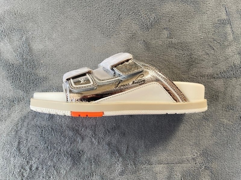 Pkstockx LOUIS VUITTON Trainer White Silver