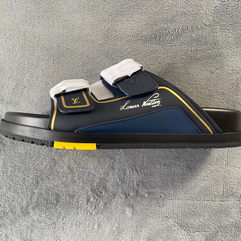 Pkstockx LOUIS VUITTON Trainer Black Yellow