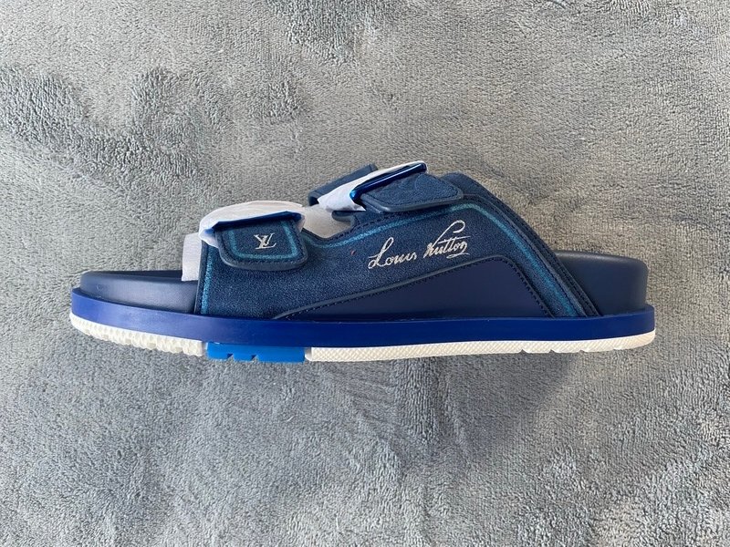 Pkstockx LOUIS VUITTON Trainer Dark Blue