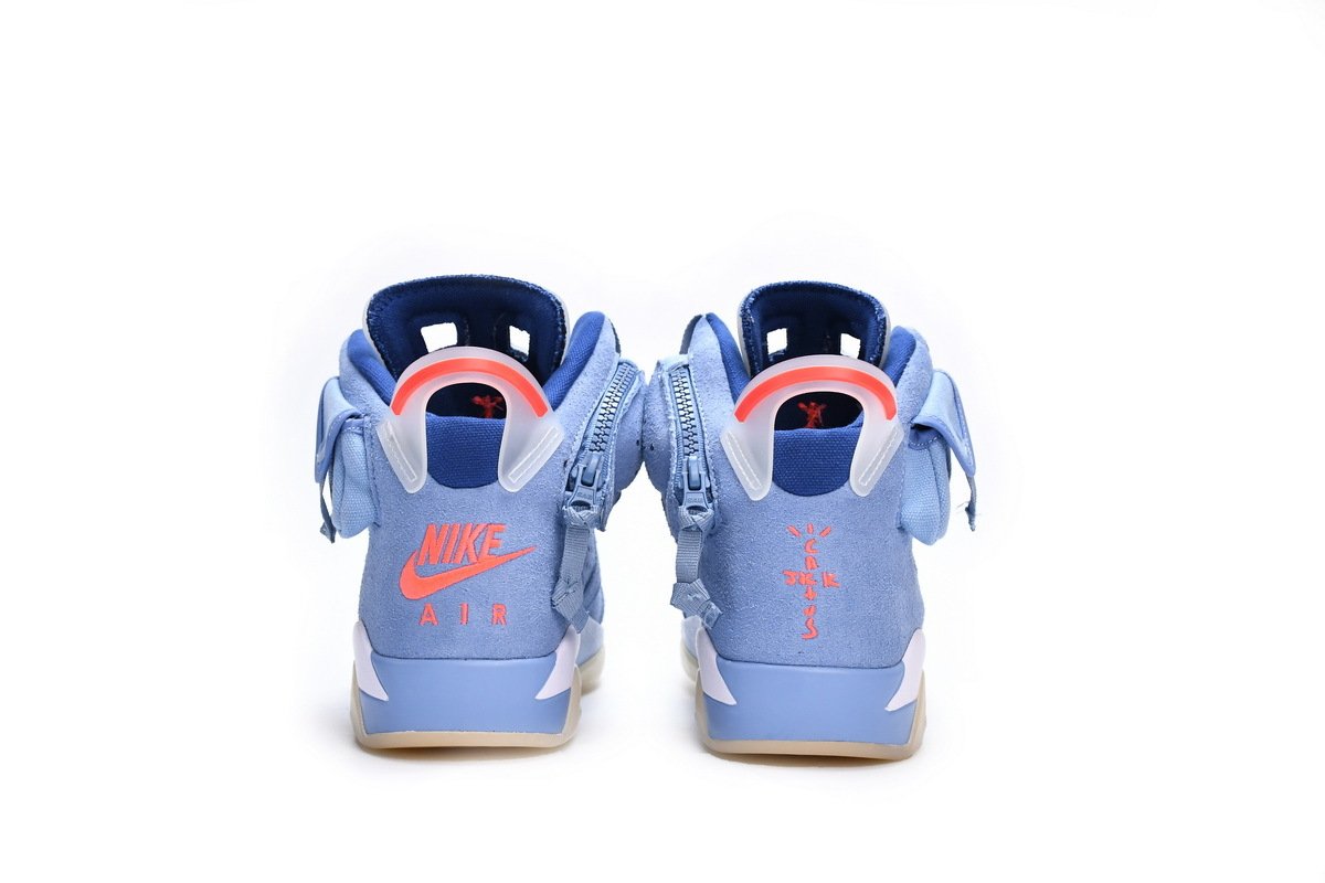 PK God Batch Air Jordan 6 North Carolina Blue DH0690-400 - Image 4