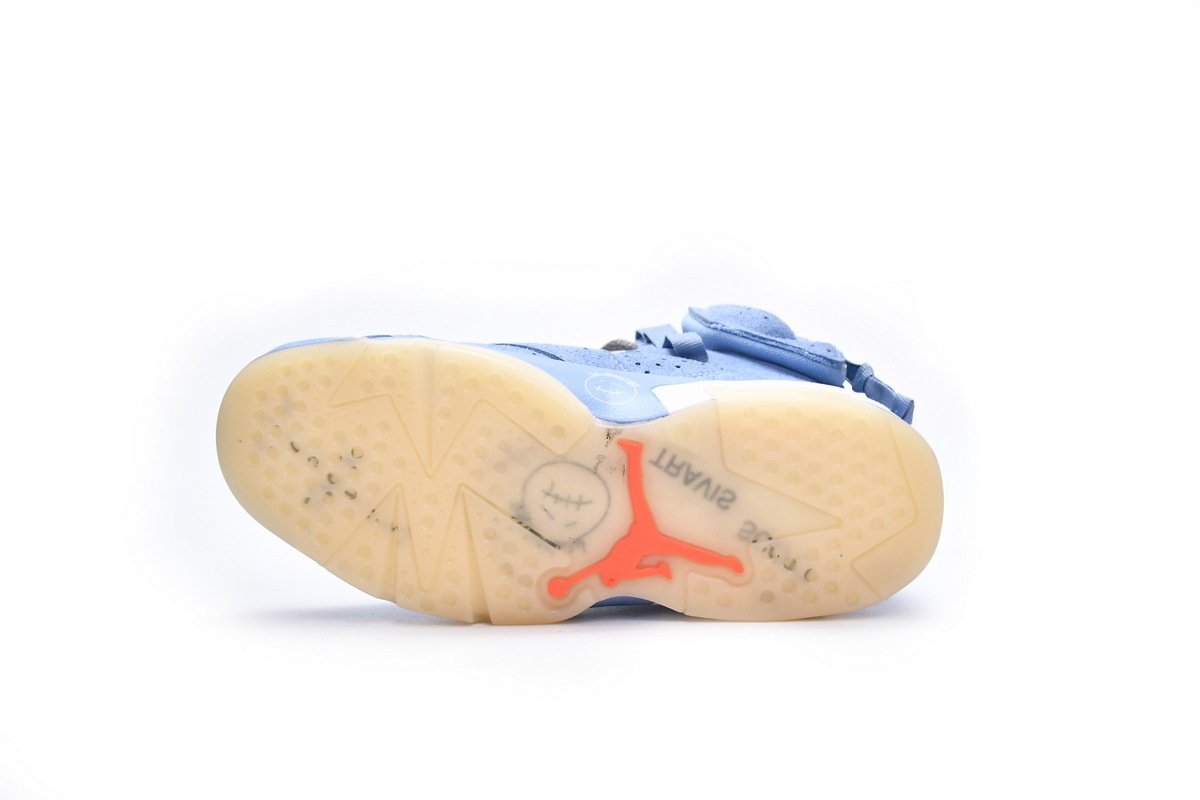 PK God Batch Air Jordan 6 North Carolina Blue DH0690-400 - Image 5