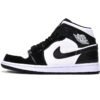 PKstockx Batch Air Jordan 1 Mid SE ASW Black and White DD1649-001
