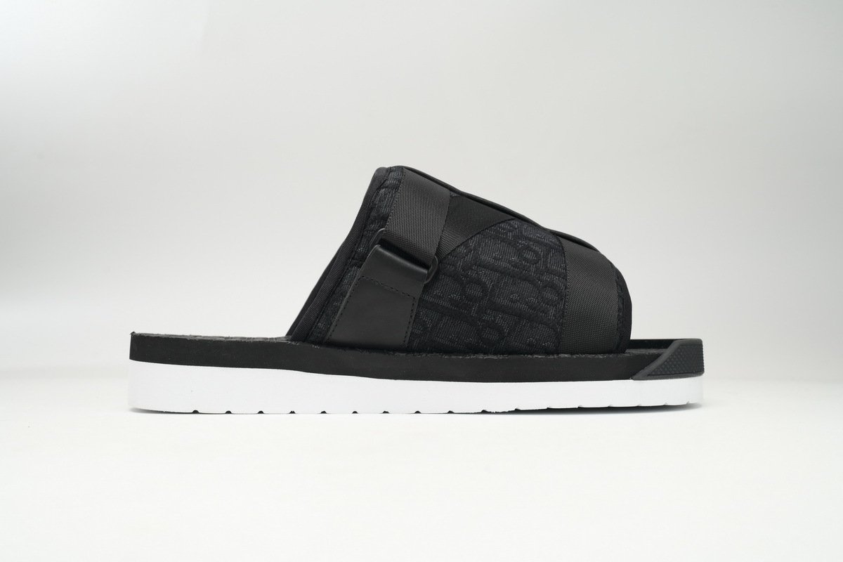 PK God Batch Dior Alpha Sandals Black and White 3SH118YJR TOO853 H069 - Image 2