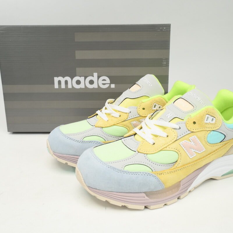 New Balance 992 Yellow Green Powder M992AB