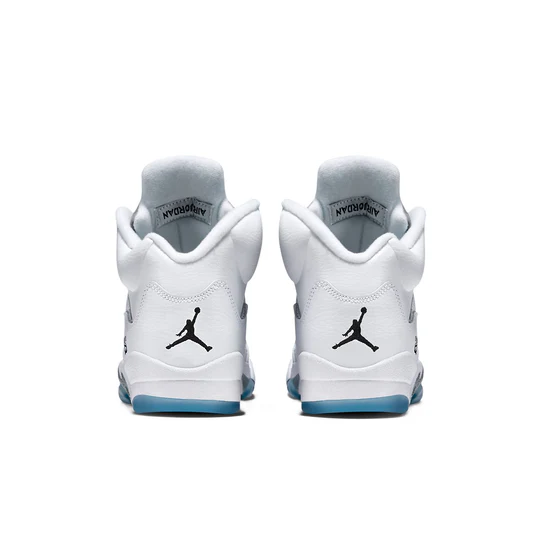 PK God Batch Air Jordan 5 Retro Metallic White 136027-130 - Image 5