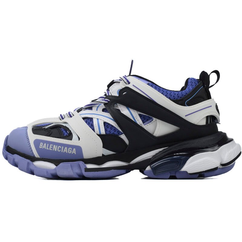 Balenciaga Track Sneaker White Black Purple
