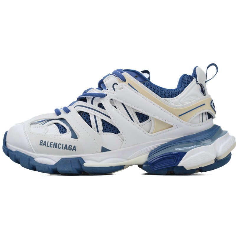 Balenciaga Track Sneaker White Blue